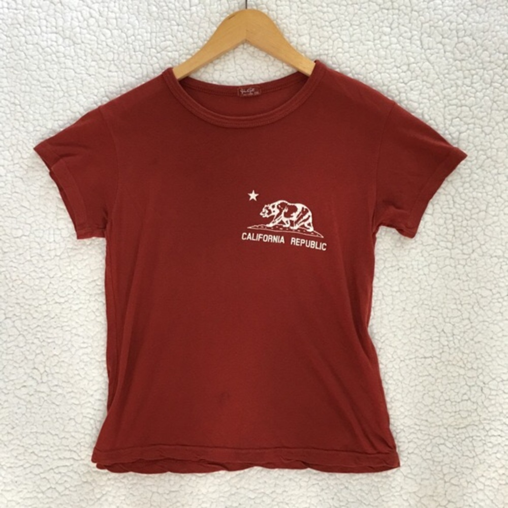 Brandy Melville Burnt Orange California Tori Tee